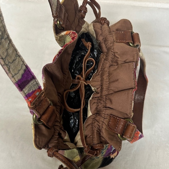 Lucky Brand Hobo  Colorful Patchwork Shoulder Bag - Picture 7 of 13